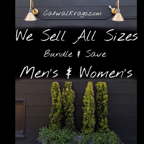 catwalkrags Other - We sell all sizes of Men’s and Women’s item. catwalkrags Other - We sell all sizes of Men’s and Women’s item.